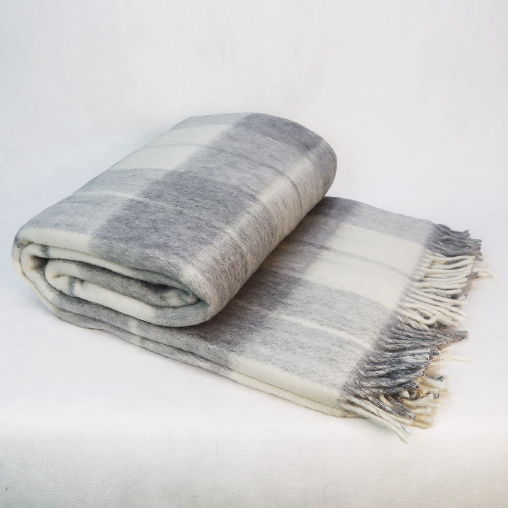 Vlnená deka – Silver