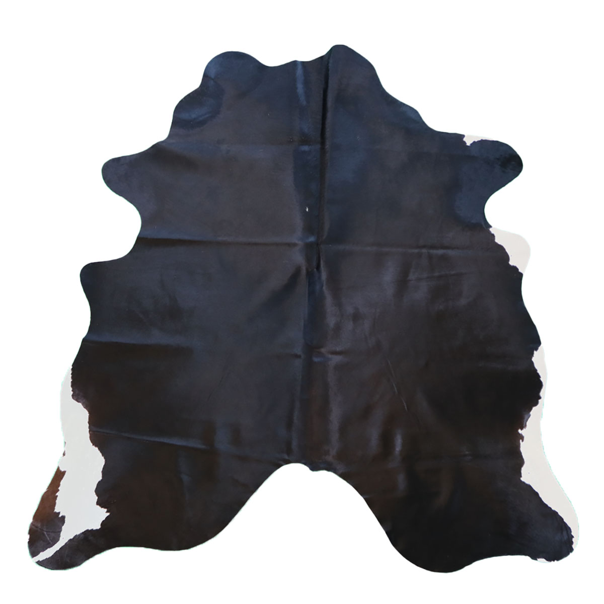 Marhabőr szőnyeg – fekete 210 × 180 cm