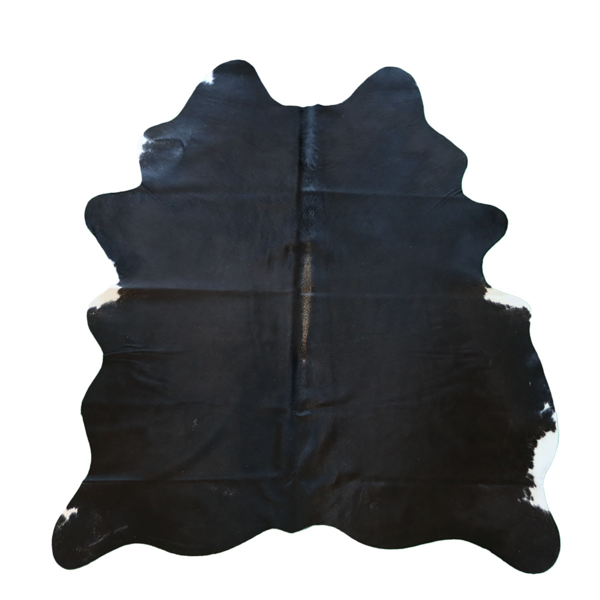 Marhabőr szőnyeg – fekete 210 × 170 cm