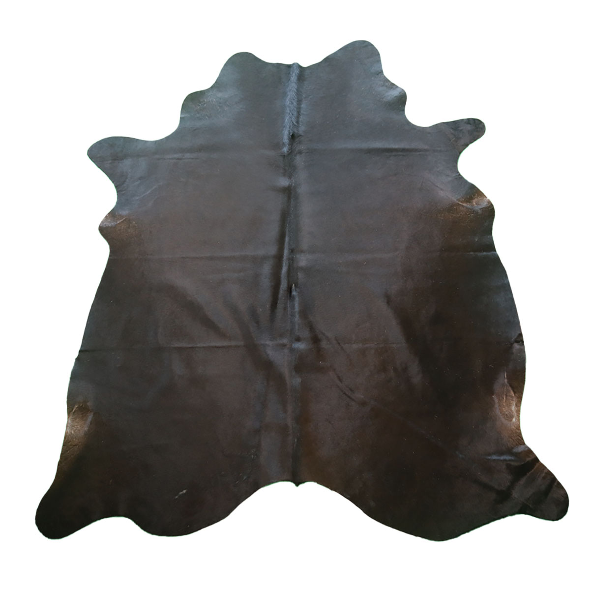 Marhabőr szőnyeg – sötét 205 × 195 cm – teljes nézet, SKU 573