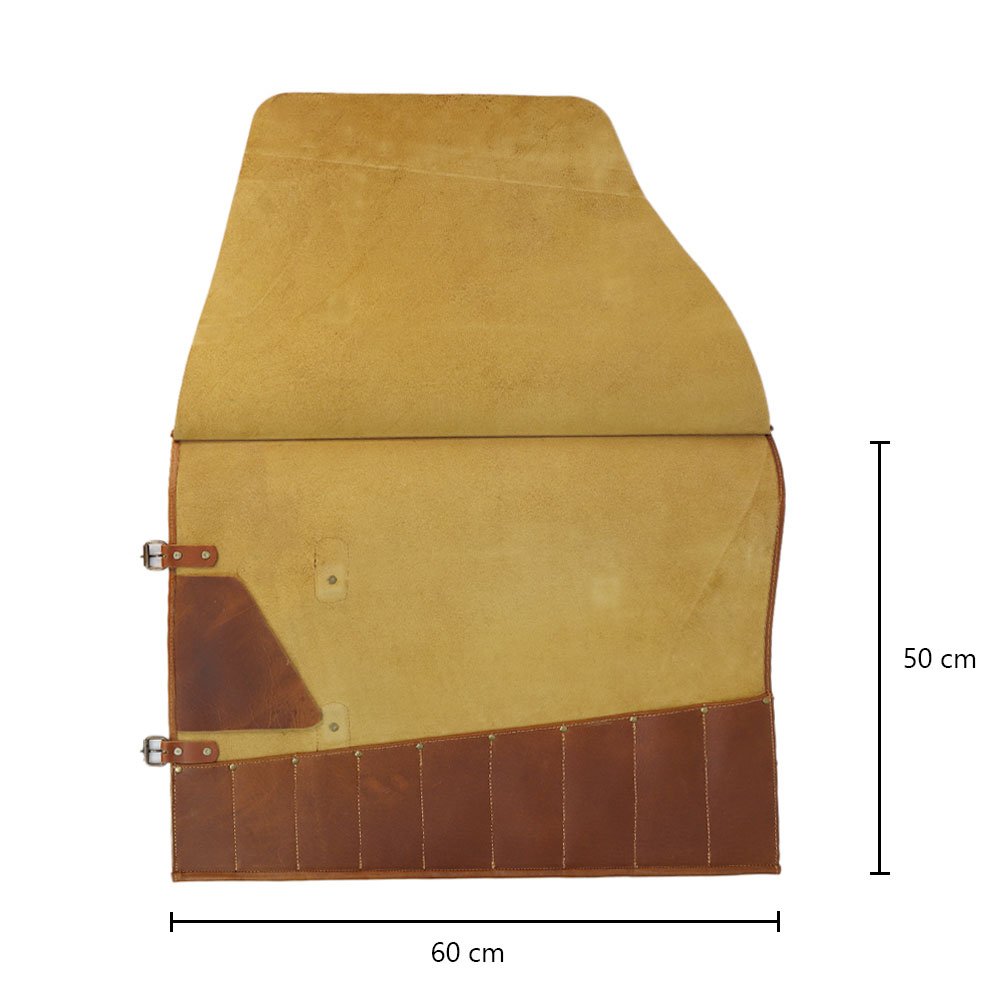 Nyitott Profi 741 késtartó a 60 × 50 cm-es méretek jelölésével